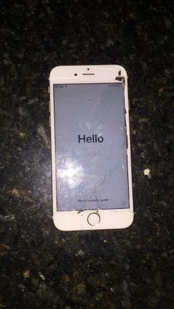 Gold Iphone6s (icloud locked)