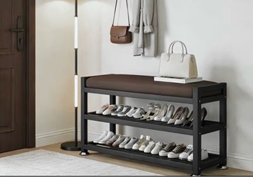 Brand new storage Organizer shoe bench