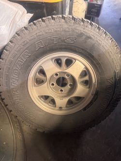 Rims and tires Chevrolet and GMC