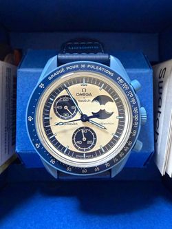 Omega x MoonSwatch - Super Blue Moonphase