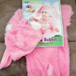 Pink Rabbit Costume 