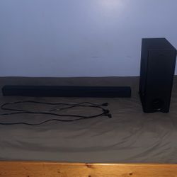 Onn 2.1 Dolby Atmos soundbar with wireless subwoofer