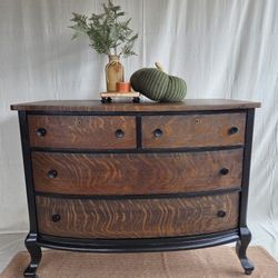 Tiger Oak Dresser