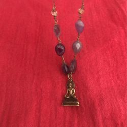 Lucky Brand Amethyst Necklace