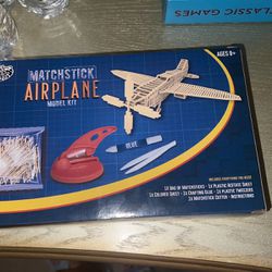 matchstick airplane model kit New