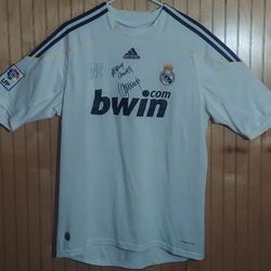 Real Madrid Jerzy Dudek Autographed Soccer Jersey COA