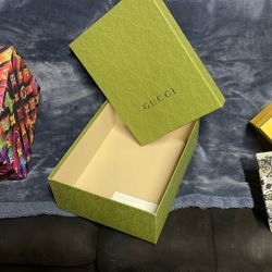 Gucci Embossed Shoe Box
