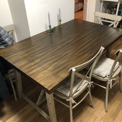 FREE - Dining Room Table With 4 Chairs