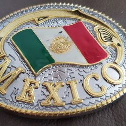 Mexico Belt Buckle