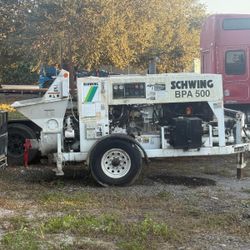 2011 Schwing Concrete Bpa 500