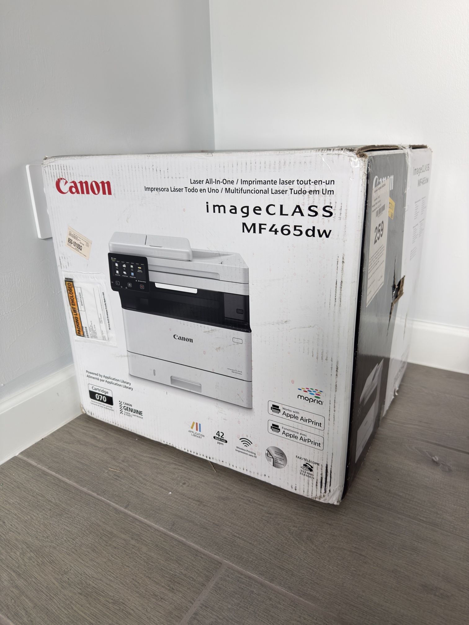 Printer Canon imageCLASS MF465dw – Brand New / Never Used – $100