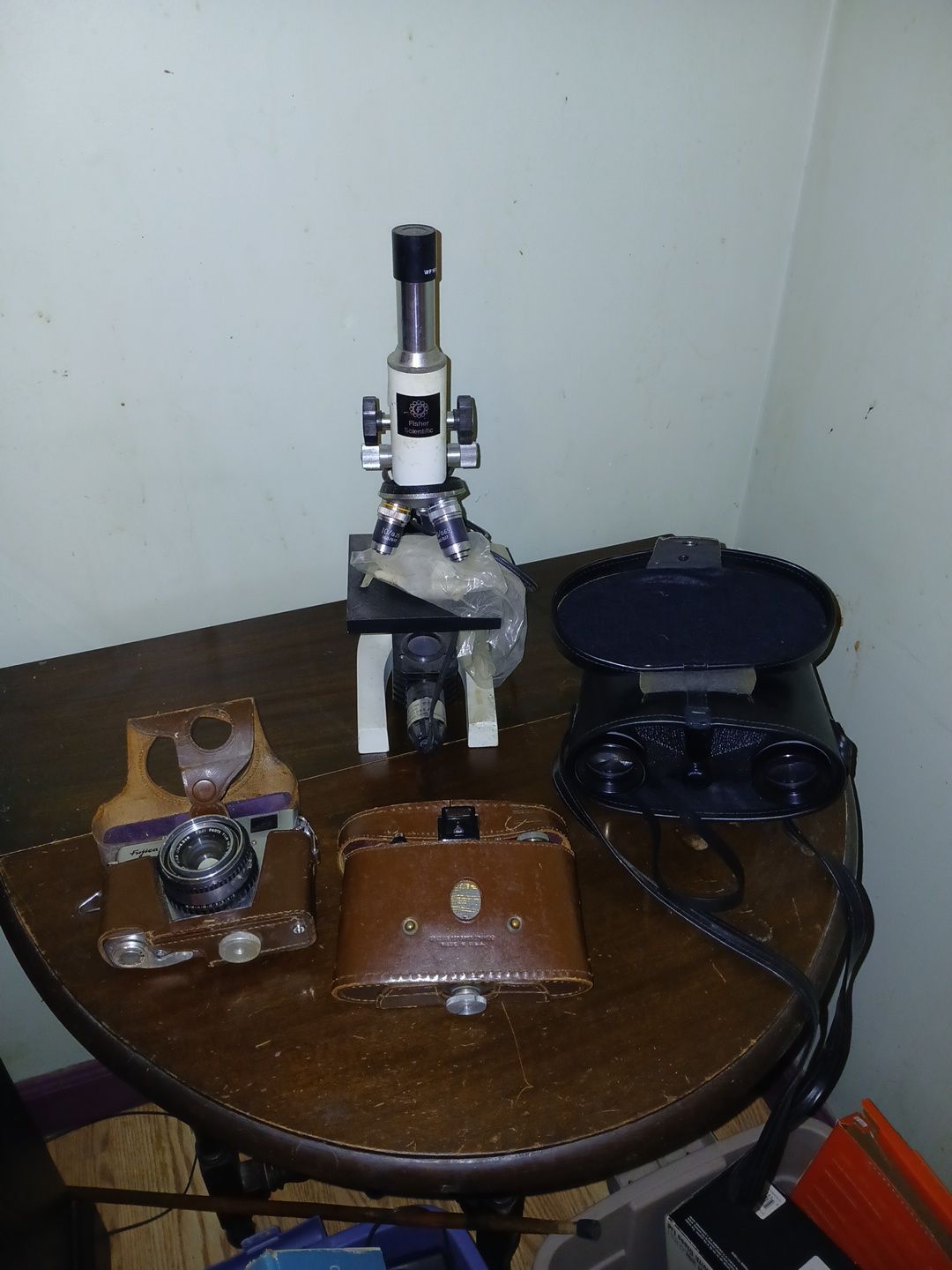 Cameras, microscope, binoculars