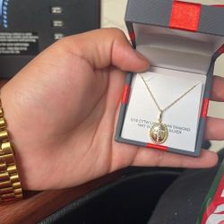 Gold Plated Silver Necklace Paid 130$ At The Mall 