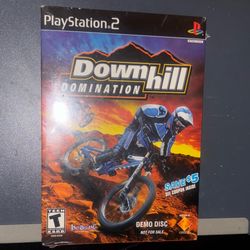 Downhill Domination Demo Disc Sony PlayStation 2 PS2 SEALED