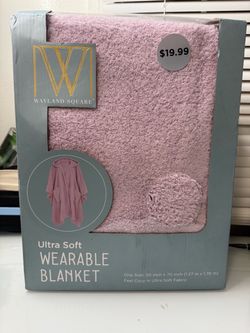 Ultra soft wearable blanket one size for women