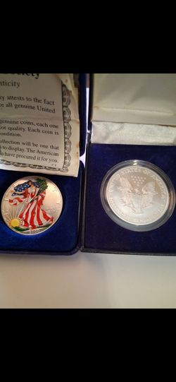 1999 silver dollar