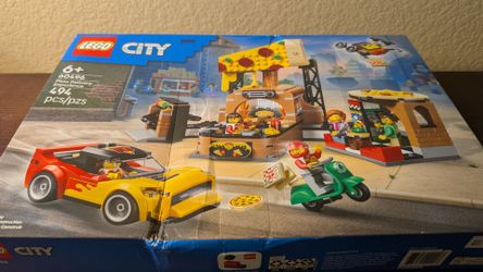 LEGO City Pizza Delivery Experience with Vehicles 60496