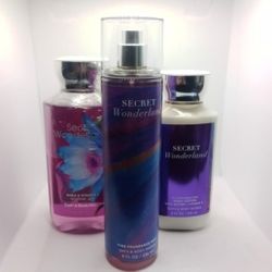 Bath And Body Works Secret Wonderland Set 