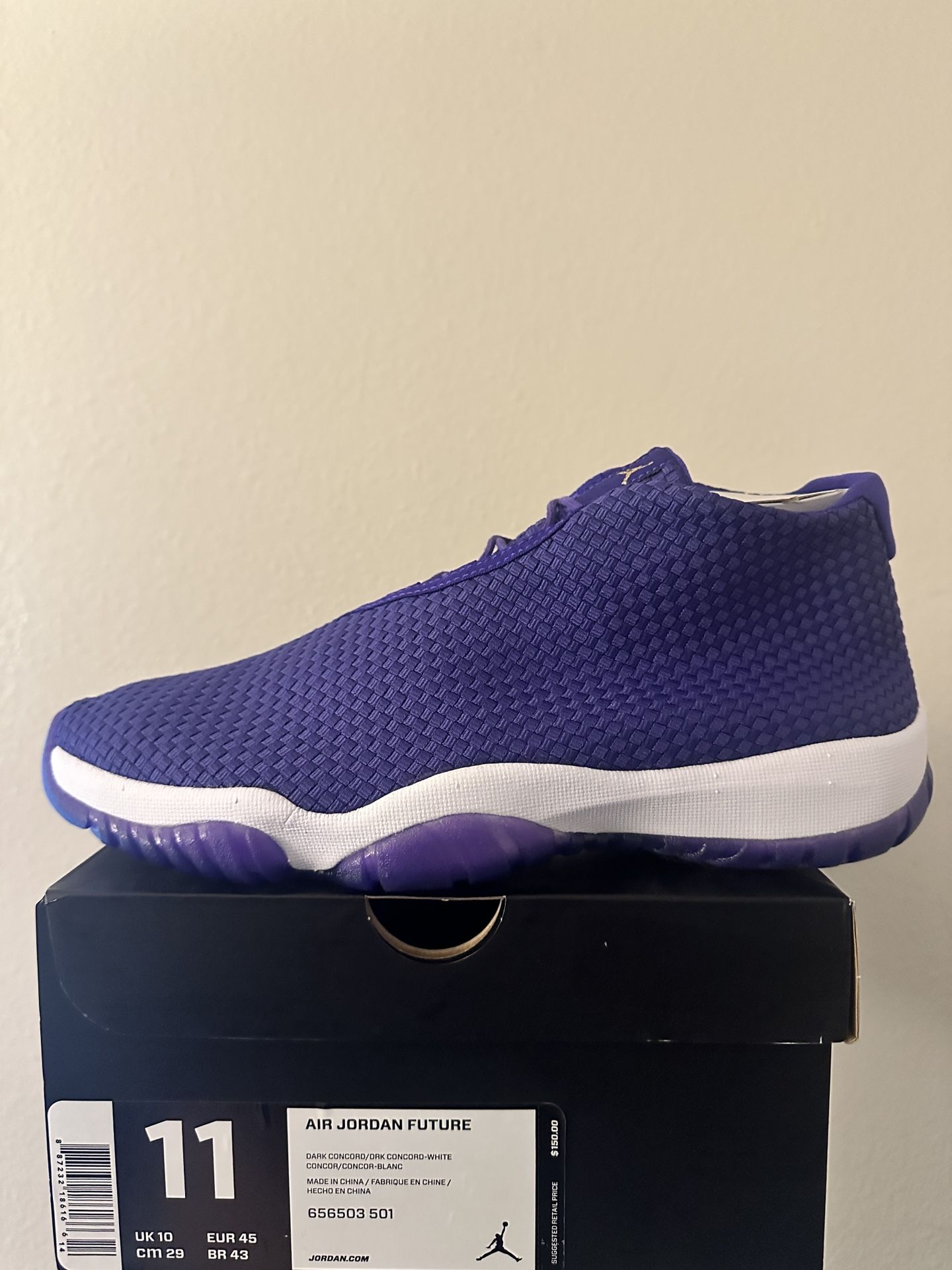 Men Jordan Future Size 11 Concord 