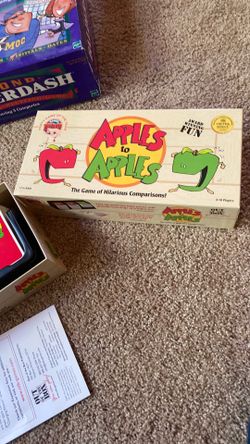 Apples to Apples