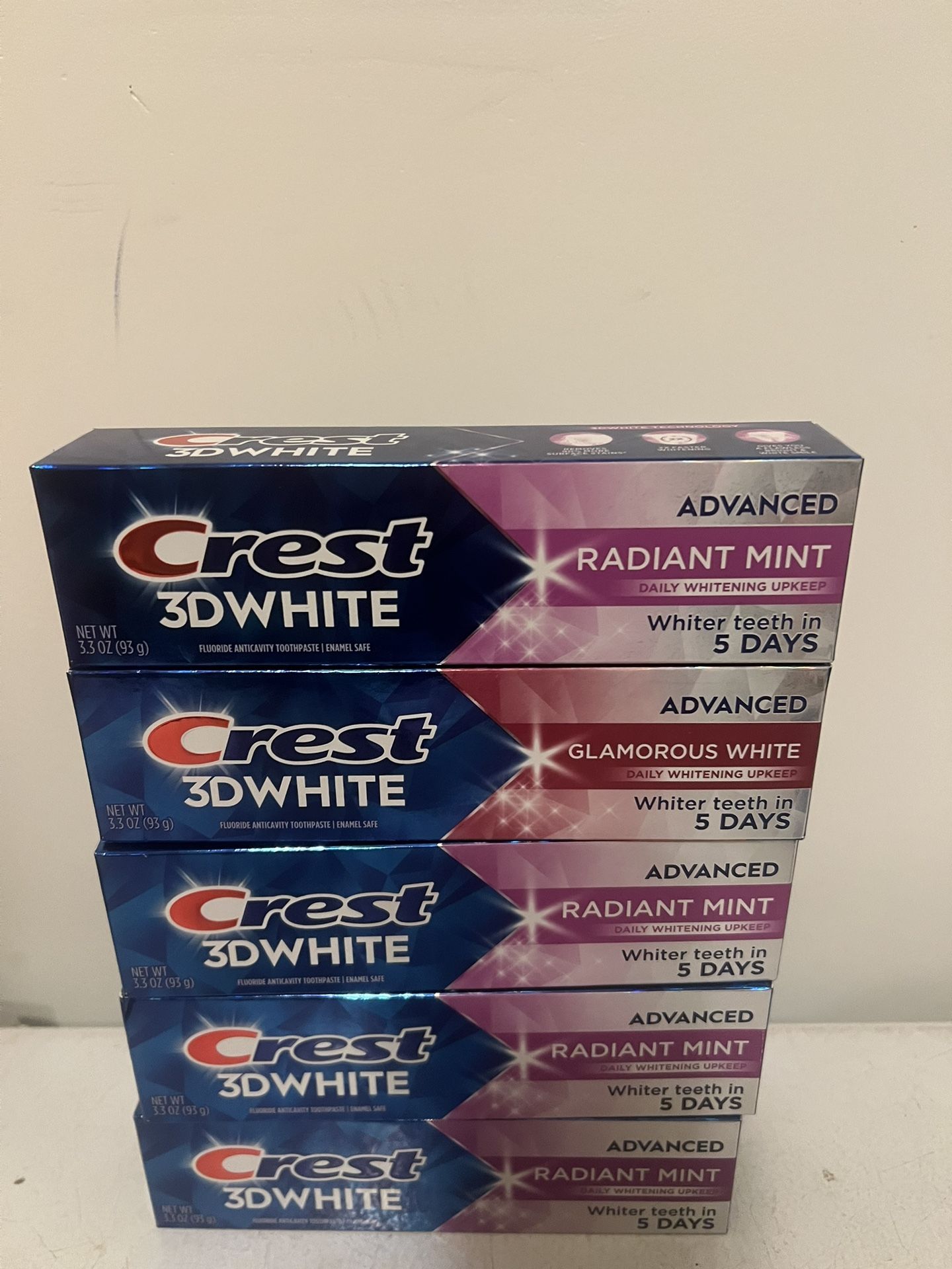 Crest 3 D White 4/$10