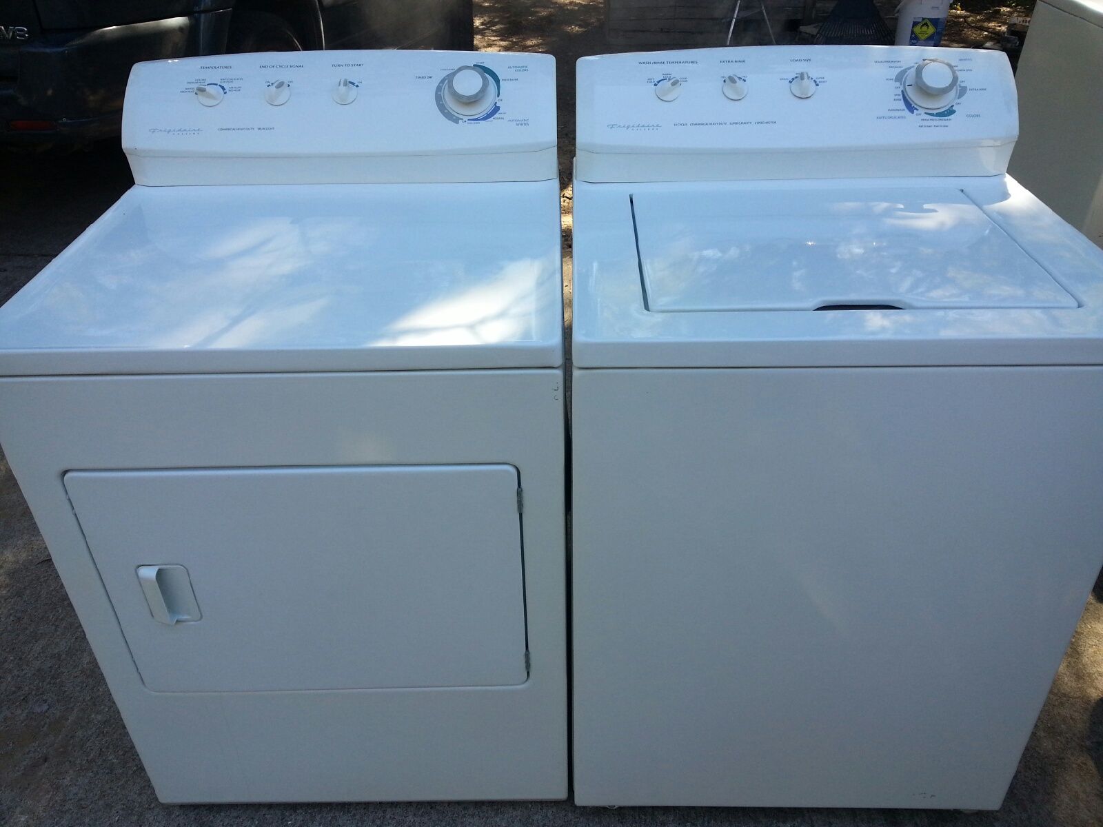 FRIGIDAIRE WASHER DRYER