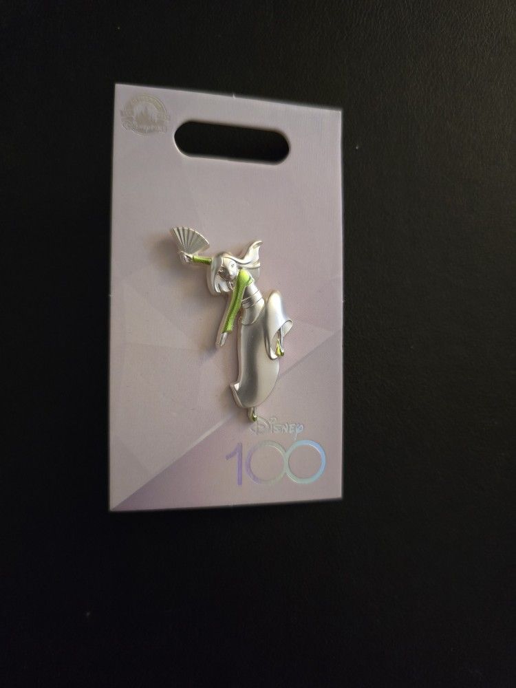 Disney Parks Authentic Mulan Walt Disney 100 Year Anniversary pin released in 2023.