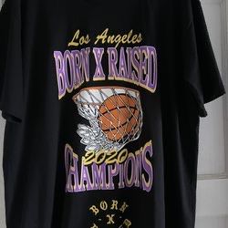 2020 Lakers Bornxraised Shirt.