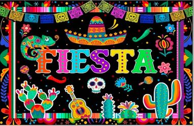 Fondo de fiesta mexicana