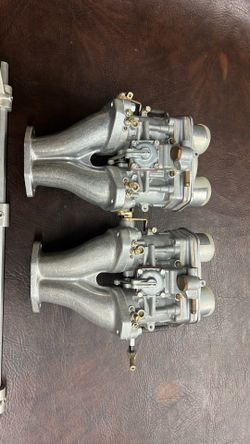 Dual  WEBER 40 IDF s   and linkage