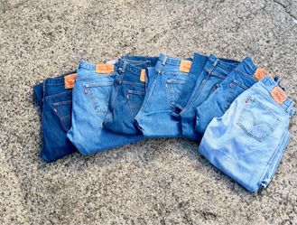 Levi’s original button fly jeans