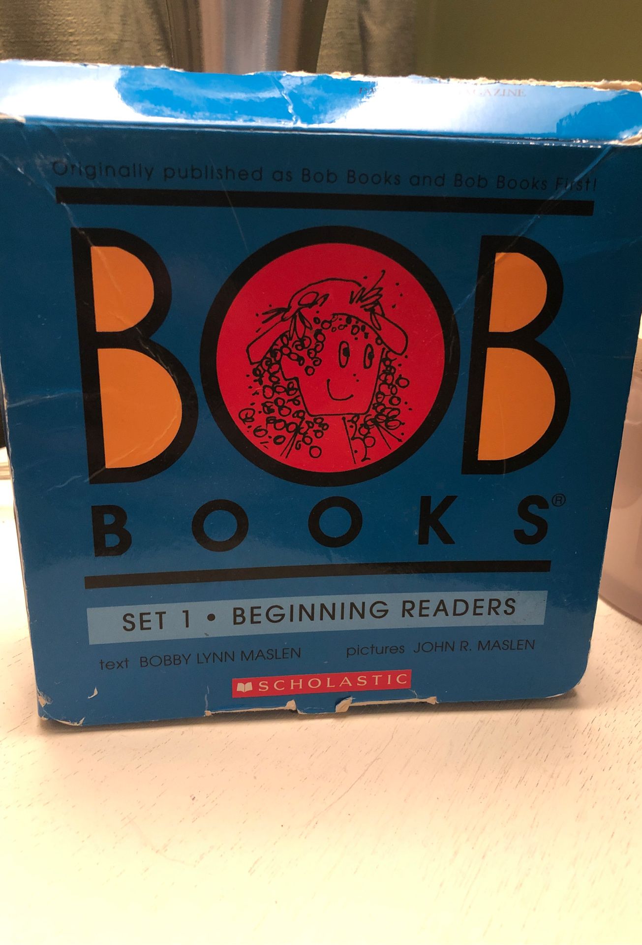 Bob books Set1, beginning readers + Hooked on Phonics (books, CD and yellow workbook)