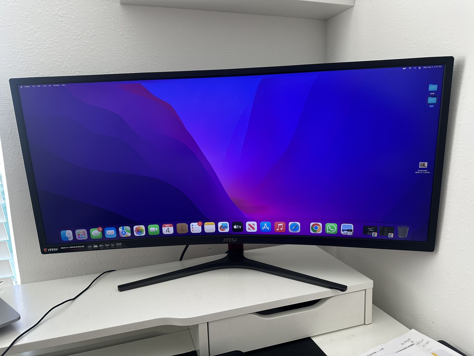MSI 32” Curved Gaming Monitor