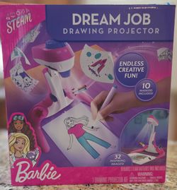 Barbie STEAM Dream Job Drawing Projector set.