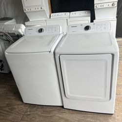 Samsung Washer & Dryer Set Both Works Well /60 Day Warranty Located At:📍5415 CARMACK RD TAMPA FL 33610📍📲813~707~4791