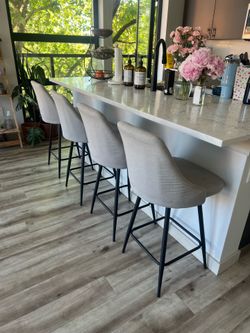 Modern Bar Stools - 4 set