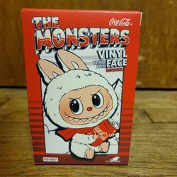 Labubu Coca-Cola Pop Mart THE MONSTERS  Vinyl Face Blind Box Keychain NIP