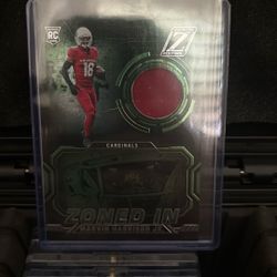 Marvin Harrison Jr Rookie/patch Card 