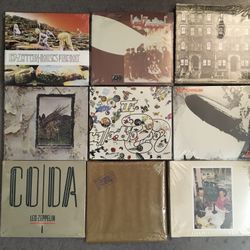 Led Zeppelin Cd Lot Of 9 New And Sealed