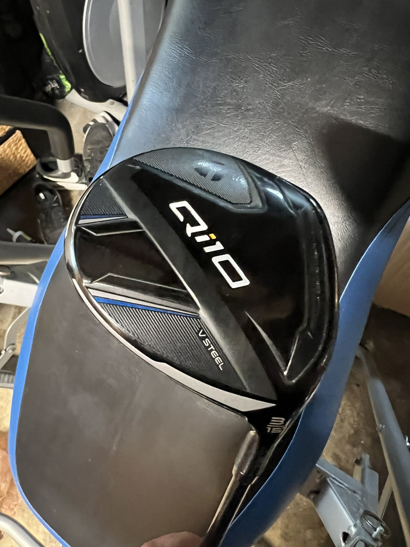 Lotto 3 Coprimazza TaylorMade Qi10 Per Rescue/Ibrido – Blu Navy