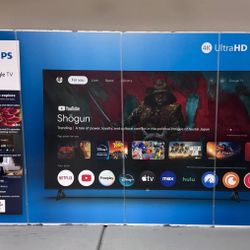 75 Inch 4k Ultra HD Google Smart Philip’s Tv