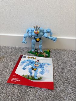 Pokémon Mega Construx - Mega Machamp Evolution Figure - Mattel With Manual