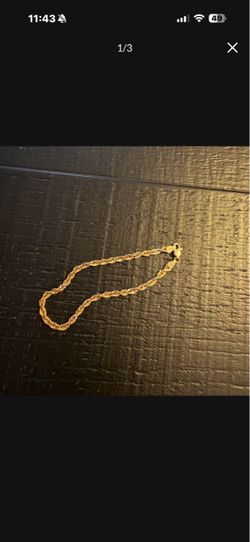 Gold bracelet 14k