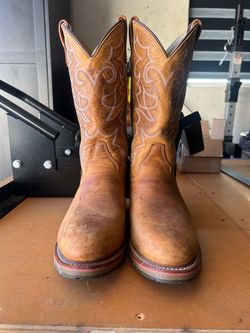 DOUBLE H MEN'S GEL ICE WESTERN BOOTS - ROUND TOE