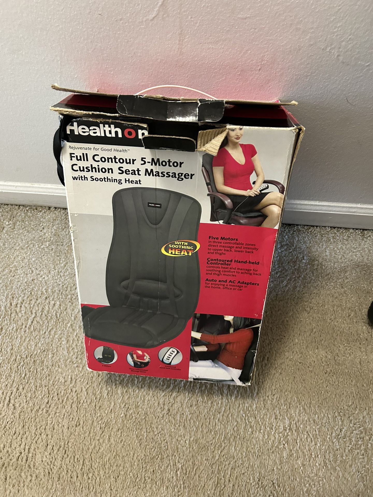 Almost new. 5-motor Seat Massager