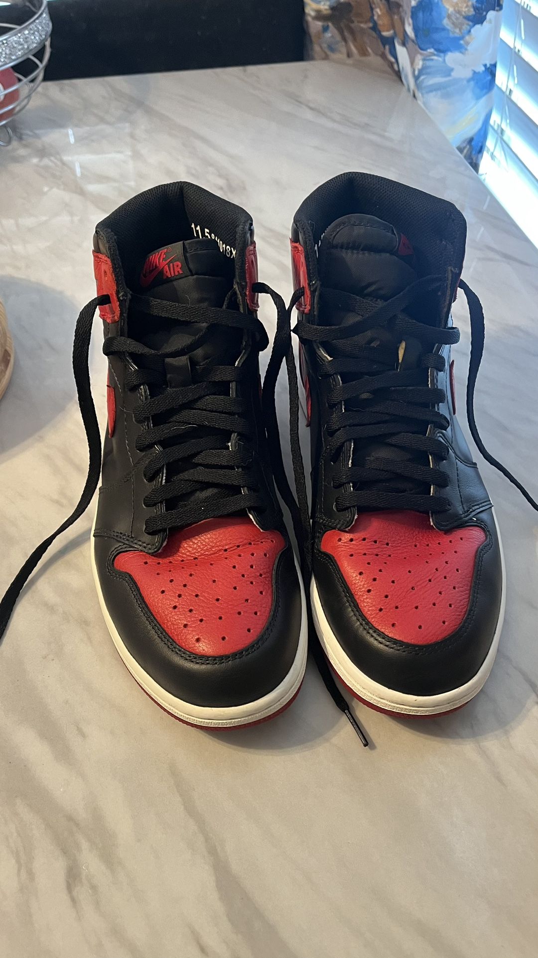 OG 2016 Jordan 1 bred banned