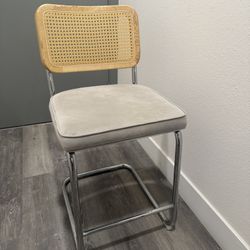 Set of 2 Rattan Counter Stools – Modern Bar Chairs