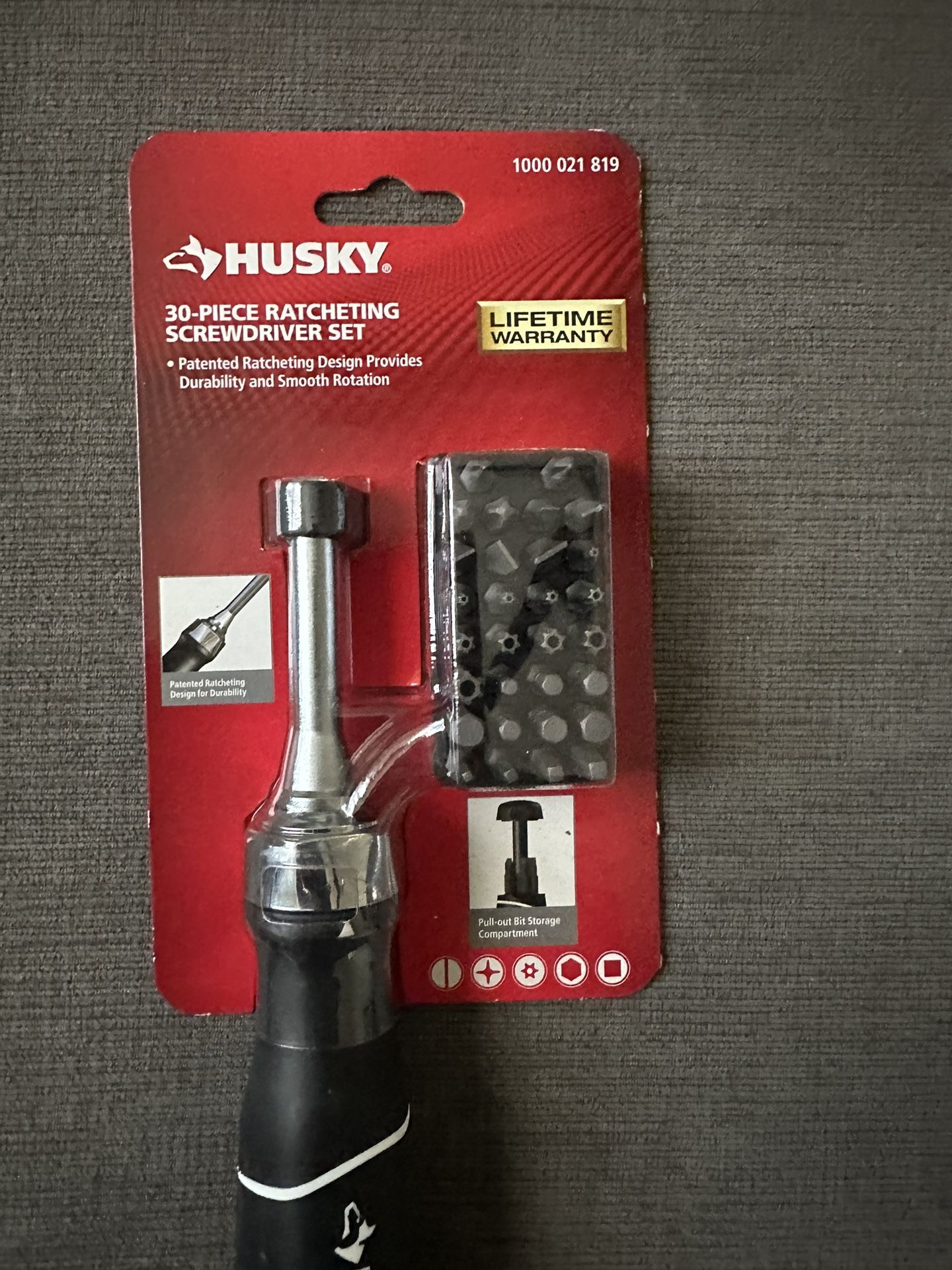 Husky 37-in-1 Multi-bit Screwdriver/nut Driver