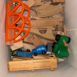 Toy Wooden Tracks 