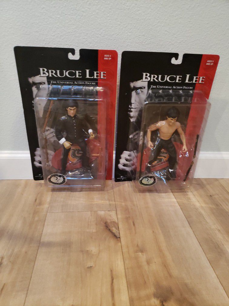 1998 Vintage Bruce Lee Action Figures